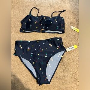 Summersalt navy blue stars two piece